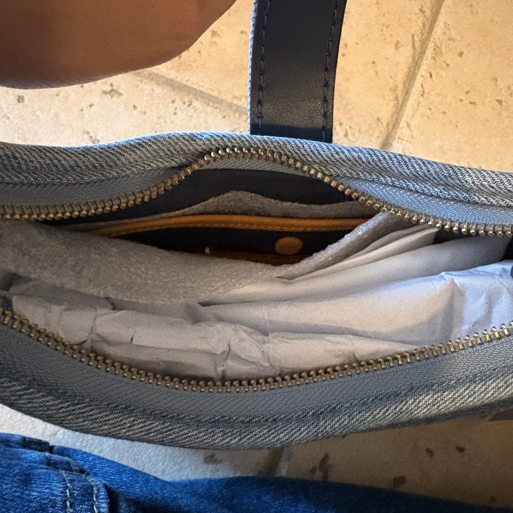 Coach Hamptons Hobo in Denim - Picture 4 of 5